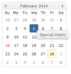 jquery-calendar-special-dates jquery-calendar-special-dates